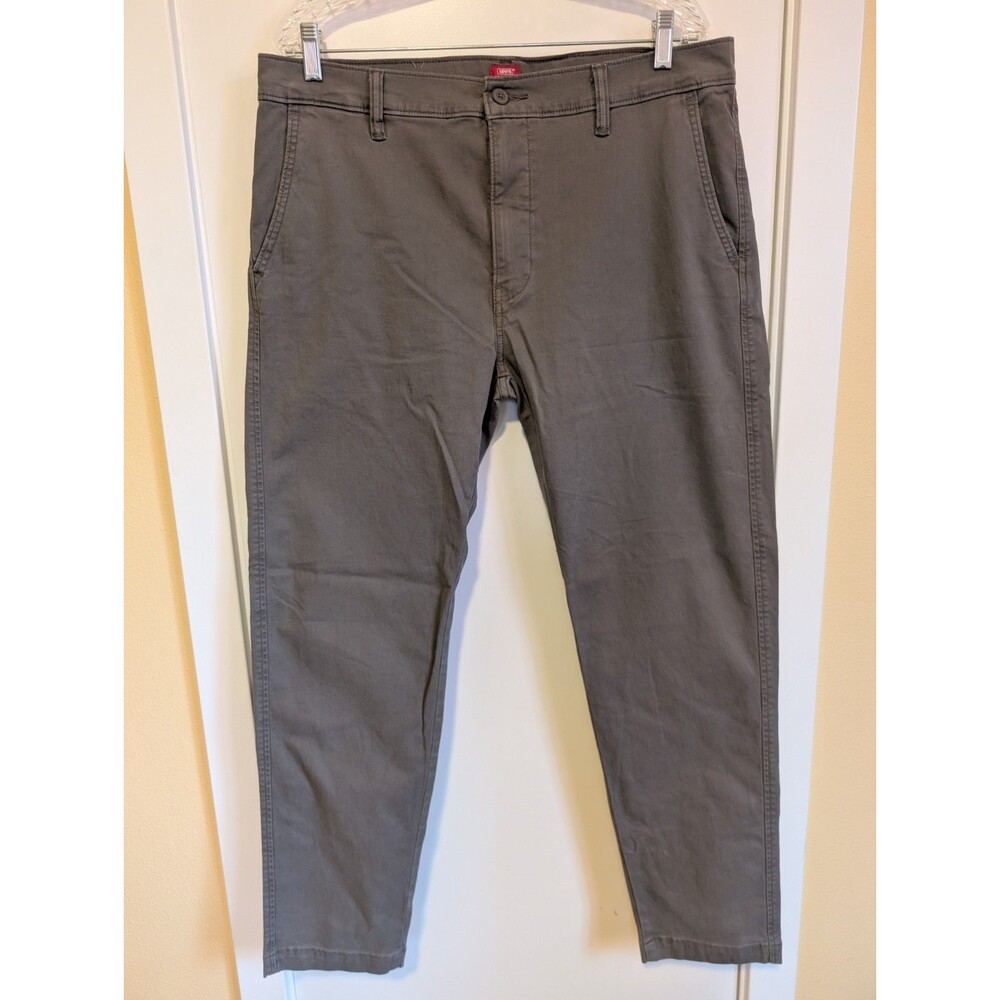 NWOT Levis XX Chino Standard Taper Pants Men 36x32 Gray Workwear Gorpcore Preppy
